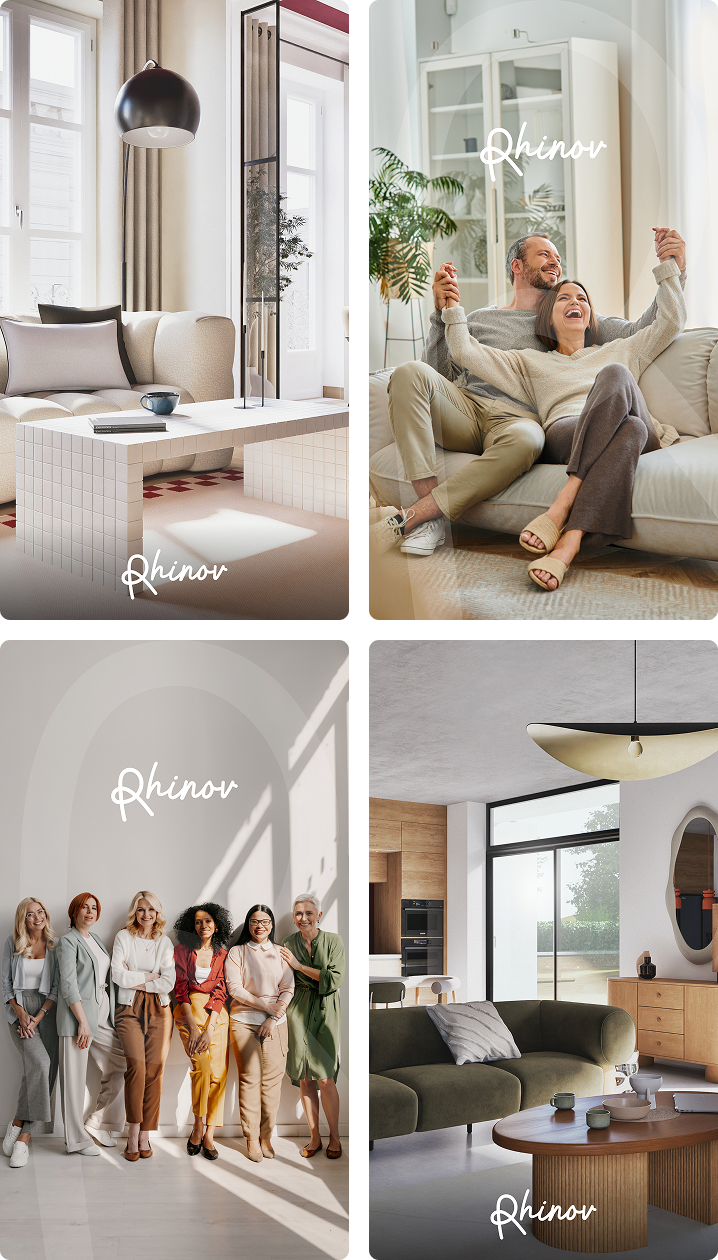 Rhinov — visuels mobile